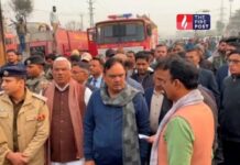 जयपुर में ट्रक हादसे के बाद भीषण आग! चार की जलकर मौत, CM ने किया घटनास्थल का दौरा